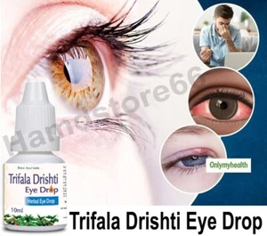 Ayurvedische Kräuter Augentropfen - 10 ml (2er Pack) Kostenloser Versand - Bild 1 von 9