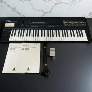 Roland D-50 Software Sintetizzatore, Scheda di Memoria, Manuale Istruzioni Incluso Usato - Foto 1 di 10