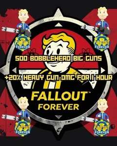 Fallout 76 [PC] Bobblehead Big Guns 500x - Picture 1 of 1