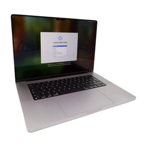Apple MacBook Pro 16" 2021, Apple M1 Pro Chip, 16 GB RAM, 512GB SSD, Space Grau - Bild 1 von 9