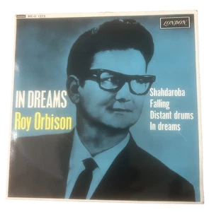 Roy Orbison In Dream Original 1963 1st Press Uk 7”45 Vinyl EP REU 1373 London  - Picture 1 of 4