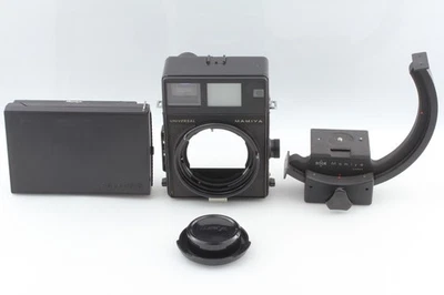 [Exc+5 mit Drehstativ] Mamiya Universal Press Body Polaroid Rückseite aus Japan - Bild 1 von 4