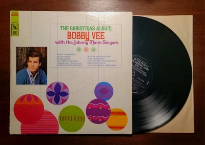 BOBBY VEE The Christmas Album Vinyl Lp 1967 US Press Sunset SUS-5186 Stereo  - Image 1 of 4