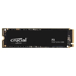 Crucial P3 4TB M.2 PCIe Gen3 NVMe Interne SSD, Bis zu 3500MB/s - CT4000P3SSD8 - Photo 1/6