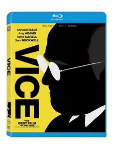 Vice Blu-ray (Blu-ray) Christian Bale Amy Adams Steve Carell (US IMPORT) - Picture 1 of 2