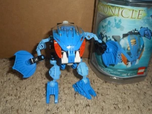Lego Bionicle Bohrok Gahlok 8562 blau komplett Figur mit Kanister KOSTENLOSER VERSAND - Bild 1 von 2