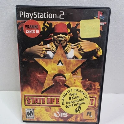 State of Emergency (Sony PlayStation 2, 2003, PS2) CIB con tarjeta de registro, probado Foto 1 de 4