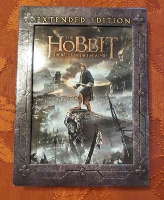 The Hobbit: The Battle of the Five Armies 5 Disc 4 Disk Good 1 Disk Acceptable  - Image 1 of 4