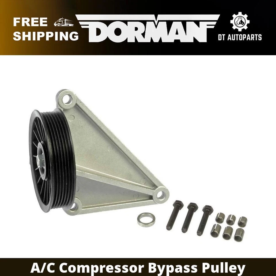 Polea de derivación compresor de aire acondicionado para Workhorse FasTrack FT1801 2002 Dorman Foto 1 de 4