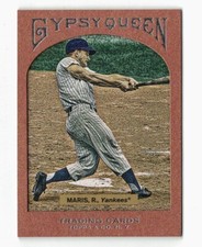 🔥2011 Topps Gypsy Queen Framed Paper #48 Roger Maris /999🔥