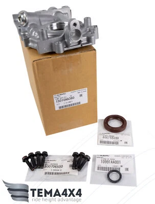 Оригинальный масляный насос двигателя 11 мм для Subaru STI WRX 2,5 л Turbo 15010AA360 от оригинального производителя - Изображение 1 из 3