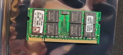 2GB DDR2-667 SODIMM Kingston Laptop RAM PC2-5300 – As-Is – $5 CAD Shipping - Image 1 of 4