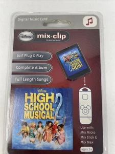 High School Musical 2 Disney Mix-Clip Age: 5+ Digital Music Card New Sealed - Picture 1 of 2
