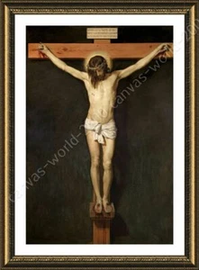 Christ On The Cross by Diego Velazquez | Framed canvas | Wall art print paint - Picture 1 of 12