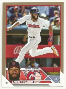 2023 TOPPS BASEBALL - AMED ROSARIO - GOLD PARALLEL - #456 - GUARDIAN - 0530/2023 - Bild 1 von 1