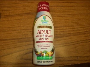 Tropical Oasis Premium Adult Multi Vitamin Mineral 16 fl oz Exp 11/2025 - Picture 1 of 5