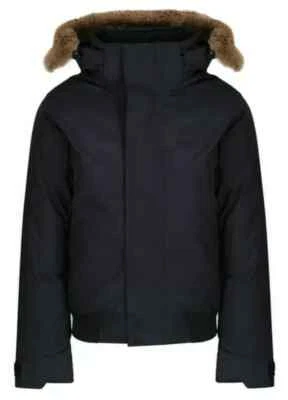 mens LACOSTE DOWN parka jacket waterproof hooded size 56 uk L-XL RRP £390 - Image 1 of 4