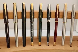 Vintage (c1990-00) Parker Sonnet Fountain & Ballpoint Pens, 24 Varieties - Picture 1 of 88