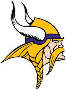 Decal Minnesota Vikings - sticker for car, truck, windows, wall, laptop NFL - Picture 1 of 2