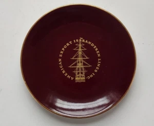 VINTAGE 1960S AMERICAN EXPORT ISBRANDTSEN LINES INC. PLATE SHIPPING STEAMSHIP - Picture 1 of 2