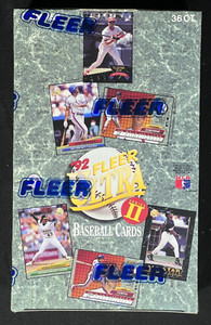 1992 Fleer Ultra Series 2 Baseball Box Factory Sealed Find Ultra All Stars