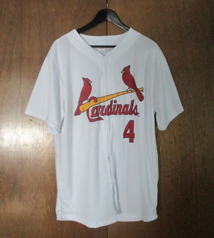 St. Louis Cardinals Busch Stadium 10th Anniversary Molina #4 Jersey Size XL Cover