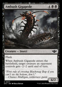Ambush Gigapede (077) Outlaws of Thunder Junction OTJ MTG Magic - Picture 1 of 1