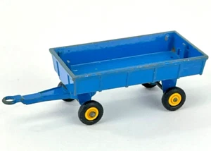 Matchbox Blue Hay Trailer No. 40 Made in England by Lesney - Picture 1 of 7