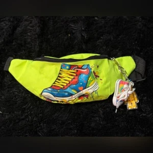 Multicolored sneaker shoe themed fanny pack - Picture 1 of 4
