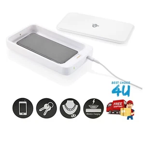 Silvercrest UV Sanitiser & Qi Wireless Charger Sterilises Phones Keys Jeweller + - Picture 1 of 7