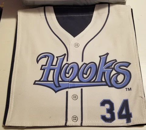 Corpus Christi Hooks Nolan Ryan #34 Jersey Tote Travel Bag 14”x15” NEW! Cover