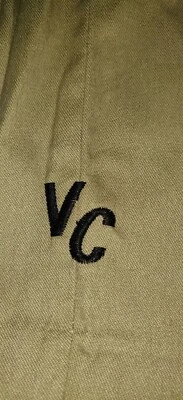 Pantalón Valencia College caqui (bordado) uniforme comunitario Foto 1 de 3