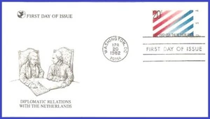 USA5 #2003 U/A READER DIGEST FDC U.S. and Netherlands Relations - Bild 1 von 1