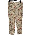 Per Una M&S Women's Trousers Floral 14R