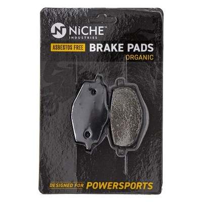 NICHE Brake Pad Set for Yamaha XT350 XT225 TTR225 Tri Z 250 Front Organic - Image 1 of 4