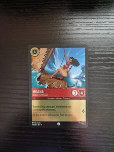 Disney Lorcana Fabled - Moana - Undeterred Voyager #116/204 - Cold Foil - Picture 1 of 2