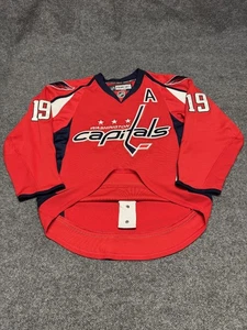 Reebok Washington Capitals Backstrom Hockey Trikot Riemen Authentic Herren 46 Large - Bild 1 von 11