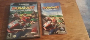 Solo custodia e manuale NO GIOCO Mario Kart doppio cruscotto!! Nintendo Gamecube autentico - Foto 1 di 1