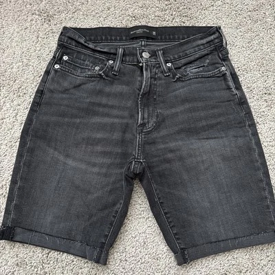 Men’s Abercrombie Denim Shorts, Dark Gray, Size 29 - Image 1 of 4