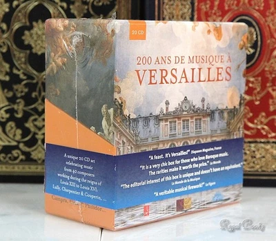 200 ANS DE MUSIQUE A VERSAILLES  200 YEARS OF MUSIC- 20 CD SET NEW- I SHIP BOXED - Image 1 of 4