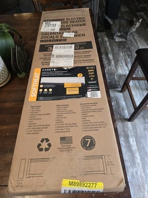 Cadet Softheat Hydronic Electric Baseboard Heater - 240 Volts 500 Watts  - Image 1 of 4