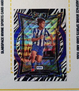 2024-25 SELECT FIFA RODRIGO MORA #50 RC ZEBRA PRIZM - Picture 1 of 2