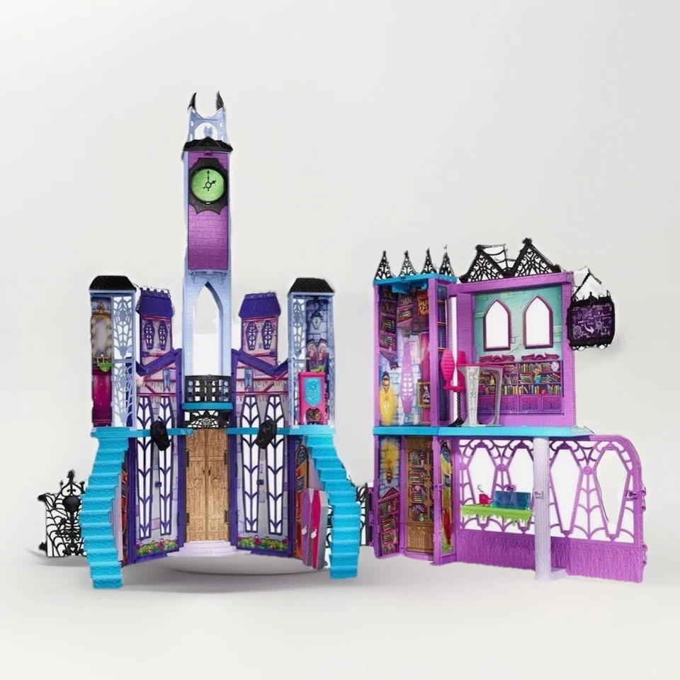 2015 Monster High Doll House Deadluxe High School Playset Castle Haunted Deluxe - Image 1 of 1