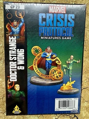Marvel Crisis Protocol CP23 Doctor Strange & Wong – New Sealed MCP NIB - Image 1 of 4