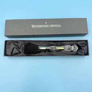 Waterford Kristall Make-up Pinsel (neu mit Box) klar geschliffener Kristallgriff - Bild 1 von 9