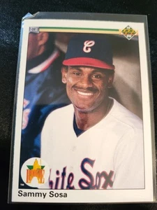 1990 Upper Deck - Sammy Sosa #17 (RC) - Foto 1 di 2