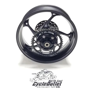 2022 20-24 TRIUMPH STREET TRIPLE 765 R OEM REAR WHEEL BACK RIM ROTOR HUB *STR8 - Picture 1 of 19