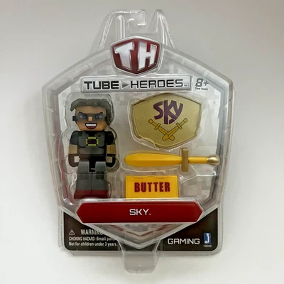 Jazwares Tube Heroes SKY Minecraft Figure & Accessories - Image 1 of 4