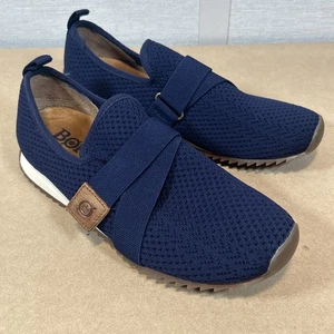 Born Newberry Strick Slipper Komfort Turnschuhe Größe 8,5 blau Traktion Orthese - Bild 1 von 10