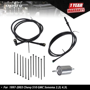 Fuel Line Replacement Kit FL-GM16D For 1997-2003 Chevy S10 GMC Sonoma 2.2L 4.3L - Picture 1 of 13